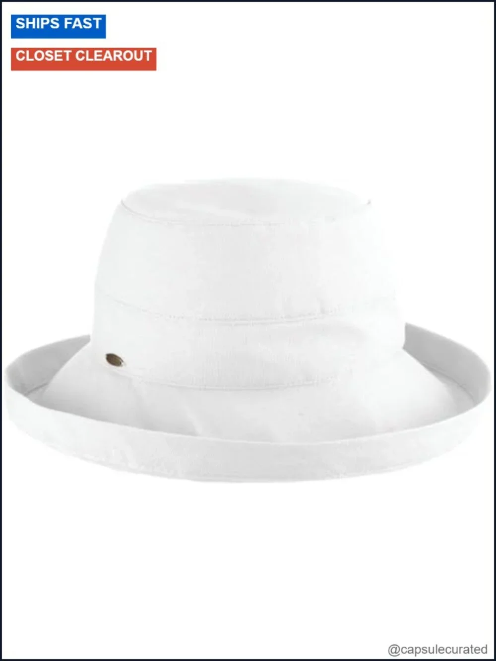 Girls Sun Hat UPF 50+ Cotton Canvas Adjustable Packable Travel Hat